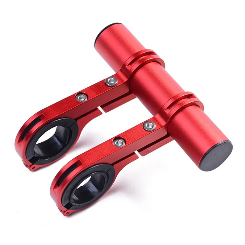 Outdoor Dynamic Bike Flashlight Holder Handle Bar Bicycle Accessories Extender Mount Bracket bicycle light holder lamp clip M2 (7)