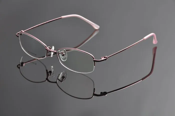 EV высокое качество, полуободок, титановая оправа для очков, женские деловые оптические очки для близорукости, Oculos de Grau Feminino EV0948