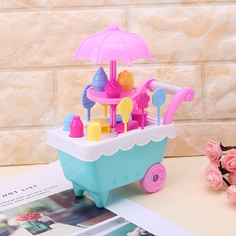 الأطفال هدية عربة الآيس كريم اللعب مجموعة أطفال نتظاهر اللعب الغذاء تثقيف لغز لعب الأطفال هدية عربة الآيس كريم اللعب مجموعة أطفال نتظاهر اللعب الغذاء تثقيف لغز لعب
