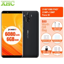 Ulefone Power 3 6 0 18 9 Full Screen font b Smartphone b font 6080mAh 6GB