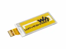 Waveshare 2,13 дюймовый E-Ink сырья панель без платы желтый черный белый три цвета электронной бумаги SPI для Raspberry Pi/Arduino/STM32
