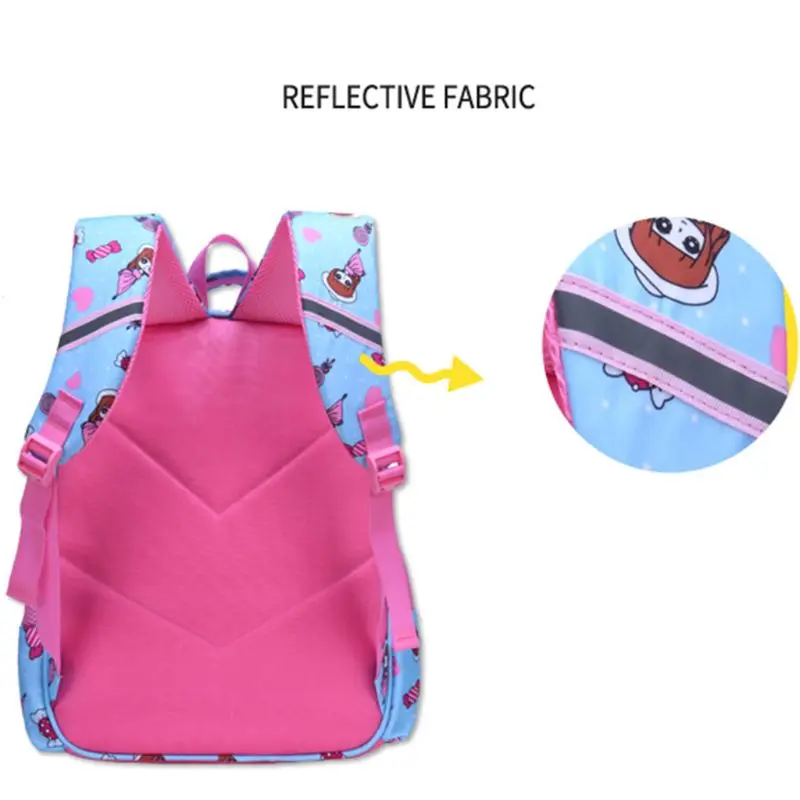 Многофункциональные школьные рюкзаки с милым принтом для девочек, детский начальный школьный рюкзак на плечо, большой емкости, рюкзак 2019