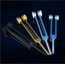

Free shipping black color 128C Aluminum fork Ear fork nervous system testing tuning fork alloy frequency 128Hz