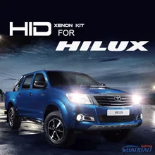 Для Toyota Hilux 55 Вт Ультра Быстрый Яркий HID лампы kit, полный цифровой водонепроницаемый бесплатная доставка