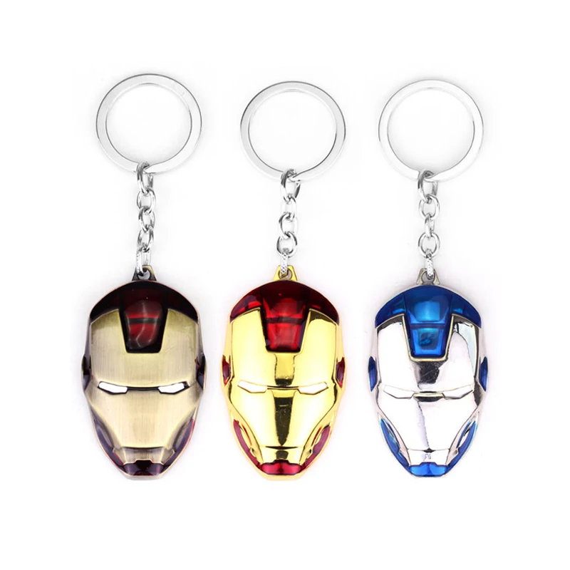 Buy The Avengers Iron Man Mask Keychain Superhero