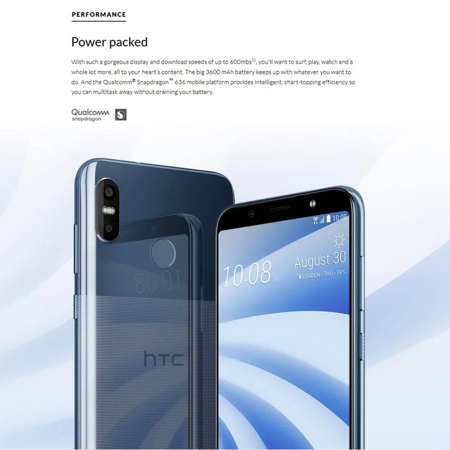 Original HTC U12 Life LTE Mobile Phone Android 8.1 Snapdragon 636 Octa Core 6GB RAM 128GB ROM 16MP Dual Camera 6 inch Smartphone Original HTC U12 Life LTE Mobile Phone Android 8.1 Snapdragon 636 Octa Core 6GB RAM 128GB ROM 16MP Dual Camera 6 inch Smartphone