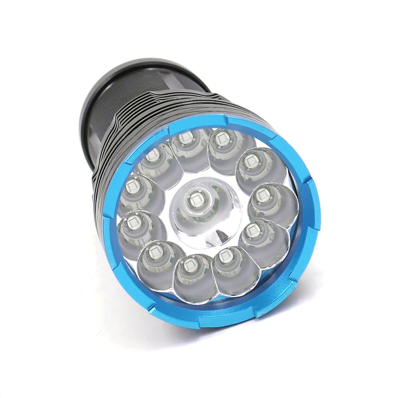 12pcx cree УФ светодиодный фонарь 395nm фонарь blacklight фонарик 84 Вт Ультрафиолетовый высокое качество лампа torcia linterna(4x18650