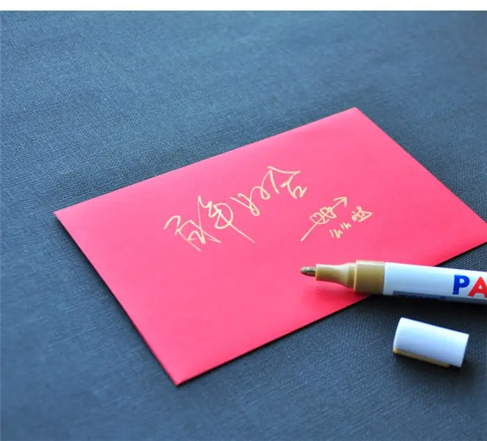 9 Colors White Waterproof Permanent Paint Marker Pen Car Tyre Paint Pen Rubber Tread Environmental Tire Painting DIY Office Gift (36)