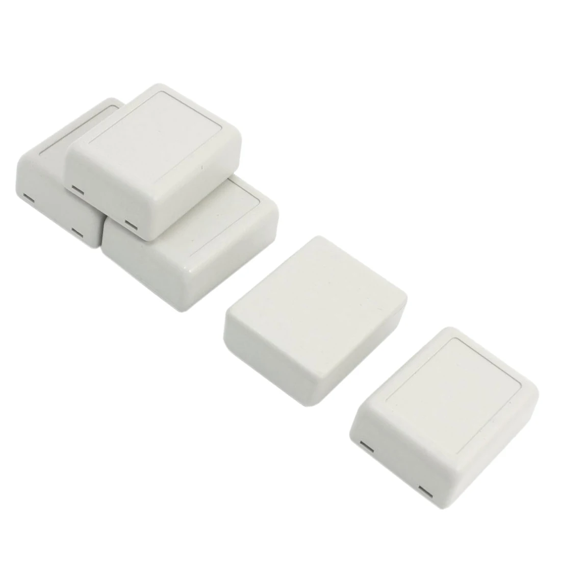 

Waterproof Electrical Plastic Junction Box - 46 x 36 x 18mm - 5 Pcs