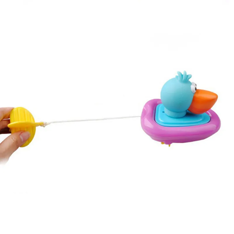Для детской ванны, плавание игрушки веселый интерактивный игры для детей когнитивные плавающие игрушки для ванной Пингвин утка крокодил