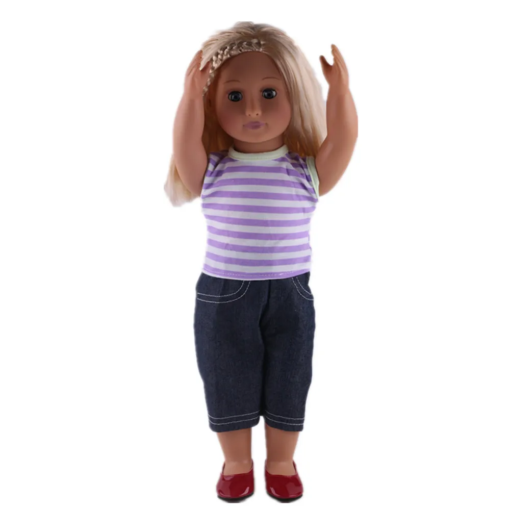 

Beautiful 1 set clothes for 18 inch American doll, doll accessories, is to give the child the best birthday gift!N58