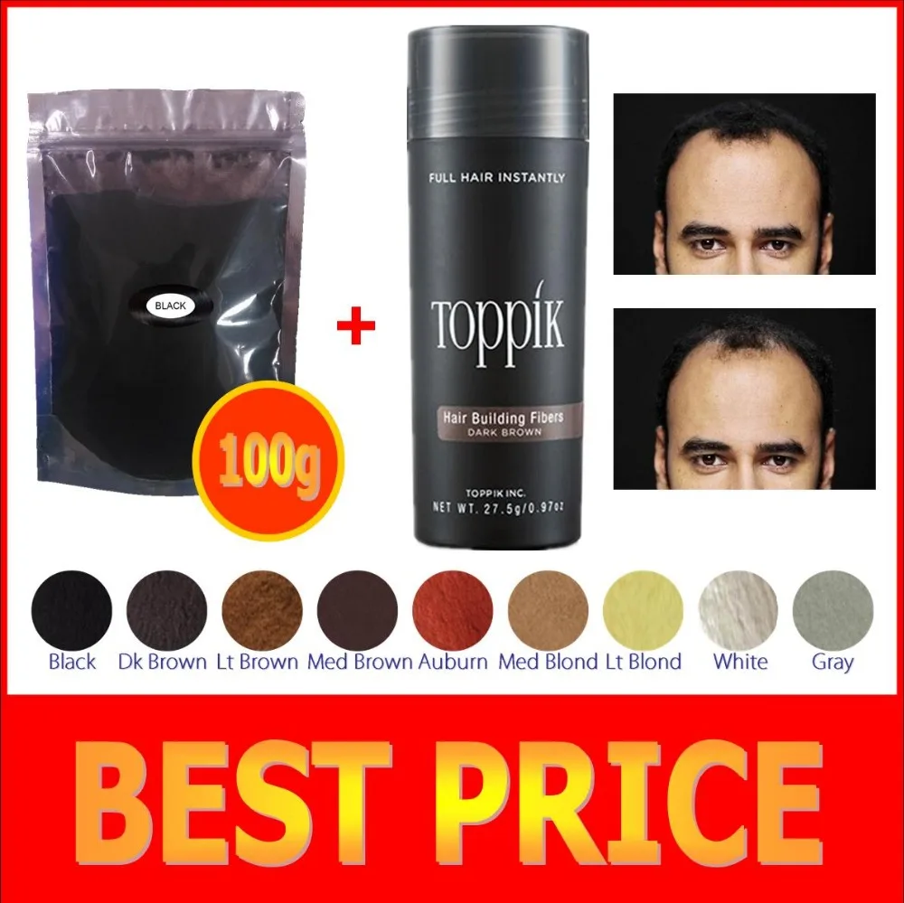 Produtos da Perda de Cabelo colorsfiber fibra de fibras edifício Tipo : Hair Building Fibers