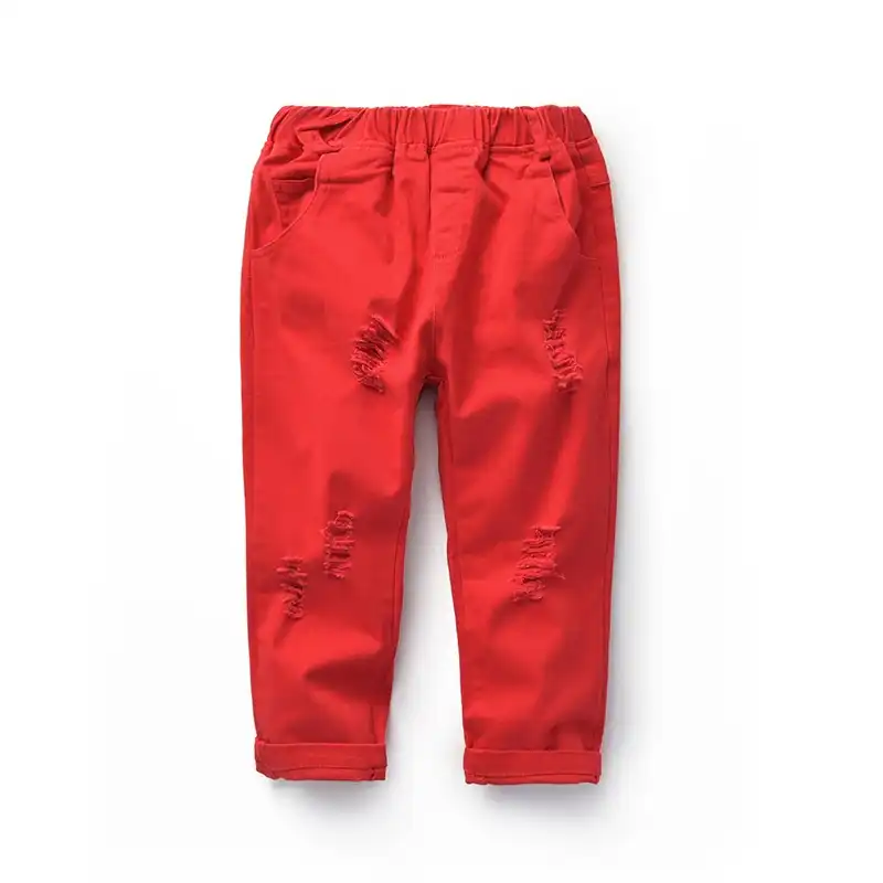 red boy jeans