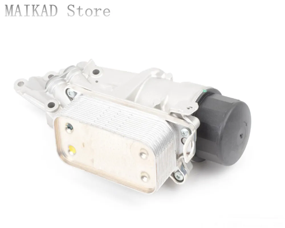 ^Cheap Oil Cooler With Housing Oil Filter Housing Cooler M272 M273 for Mercedes-Benz W636 W639 Viano Vito A2721800510