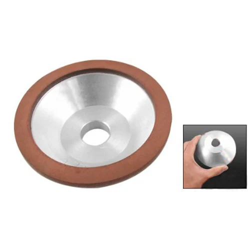 

Promotion! 100x32x20x10x3mm Resin Bonded Flaring Cup Diamond Grinding Wheel 240 Grit