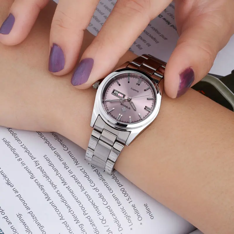Часы женские повседневные кварцевые из нержавеющей стали 2018|watch brand|watch fwatch fashion |