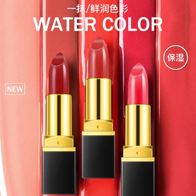 

10 Colors Lipstick Make up Moisturizing Lip Stick Long Lasting Cosmetic Lip Color Interpretation No Bleaching