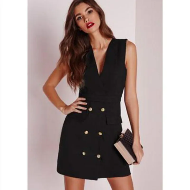 vest blazer dress