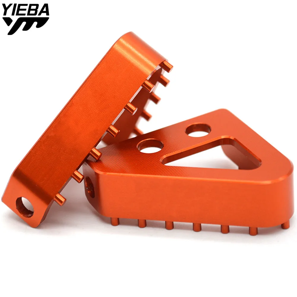 Motorcycle CNC Billet Aluminum Rear Brake Pedal Step Tips For KTM 690 SMC Enduro Duke 950 990 Adventure 125 250 530 SX SXF EXC