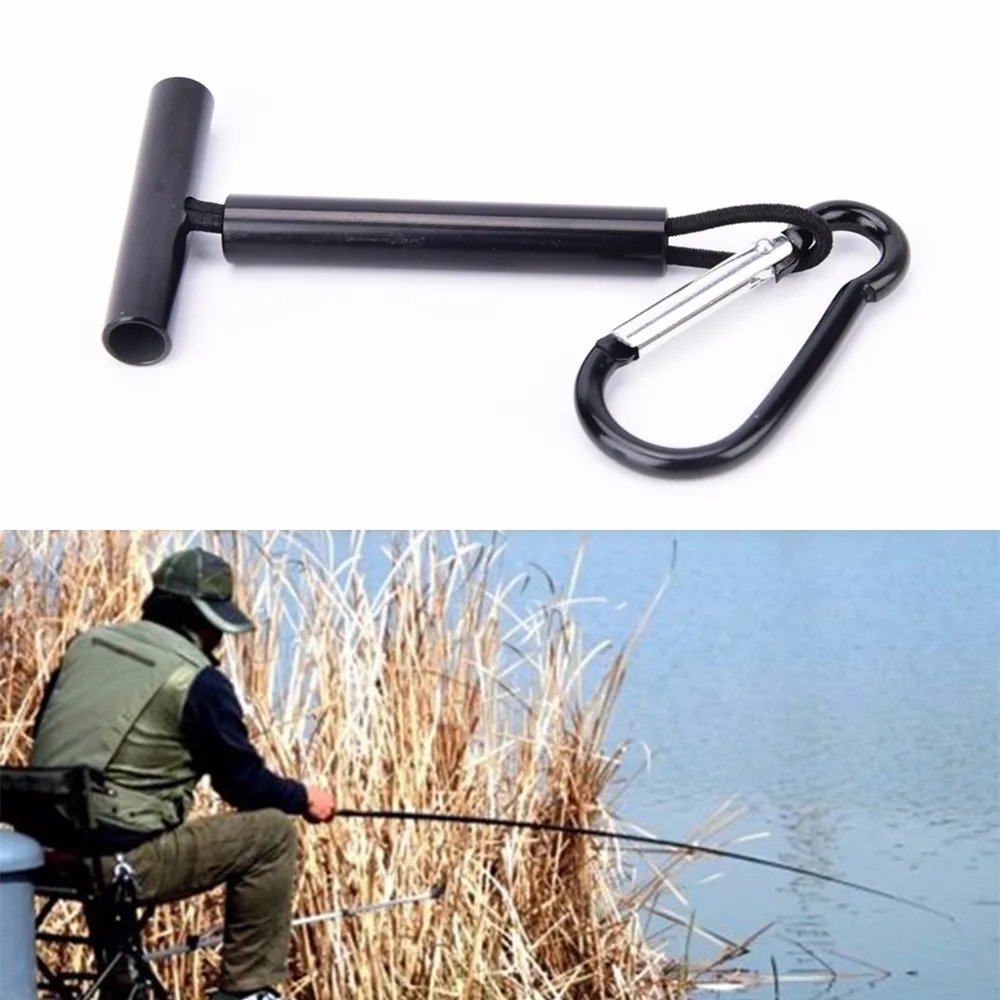 

NEW 5CM fly fishing accessory tippet holder Black Fishing tools