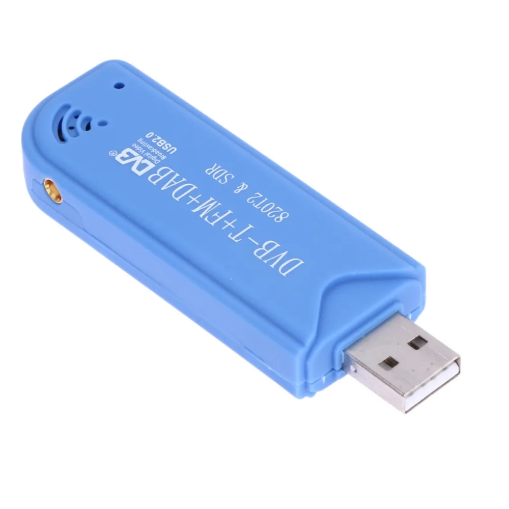 USB 2,0 цифровой DVB-T SDR DAB FM HD ТВ антенна тюнера приемник палка RTL2832U R820T2 Поддержка Windows 2000/XP/Vista/WIN7