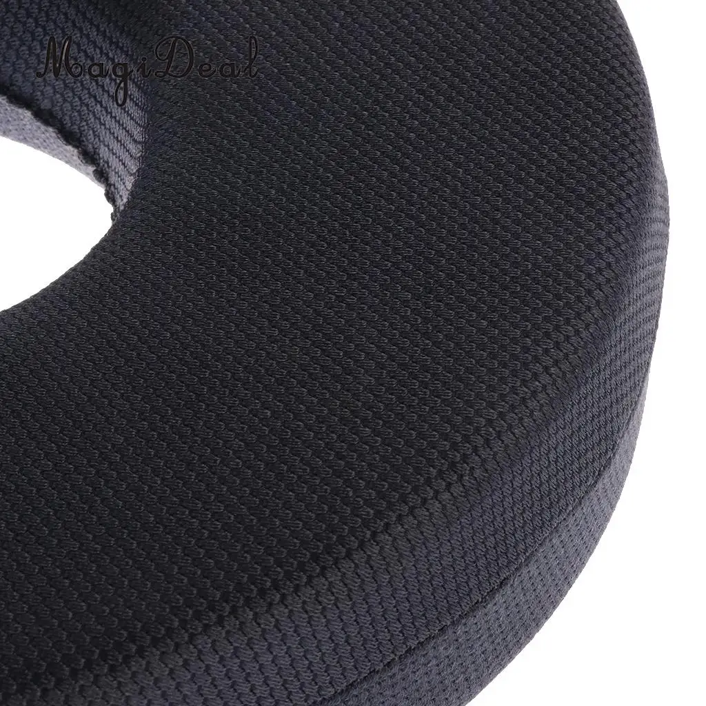 MagiDeal Foam Cushion Wheelchair Seat Bedsore Hemorrhoids Pillow Round 30x11cm Gray