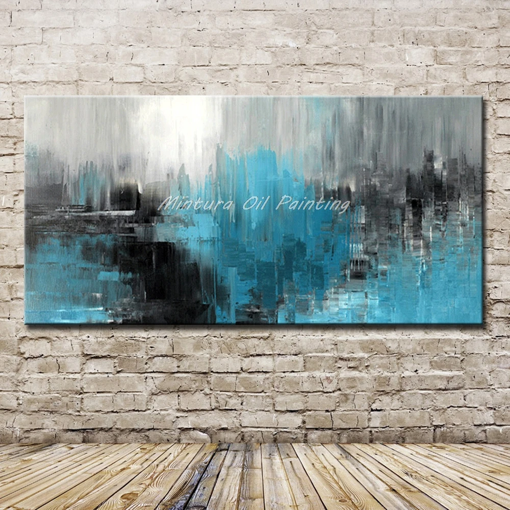 Mintura Art Ручная роспись нож абстрактные картины маслом на холсте Современная