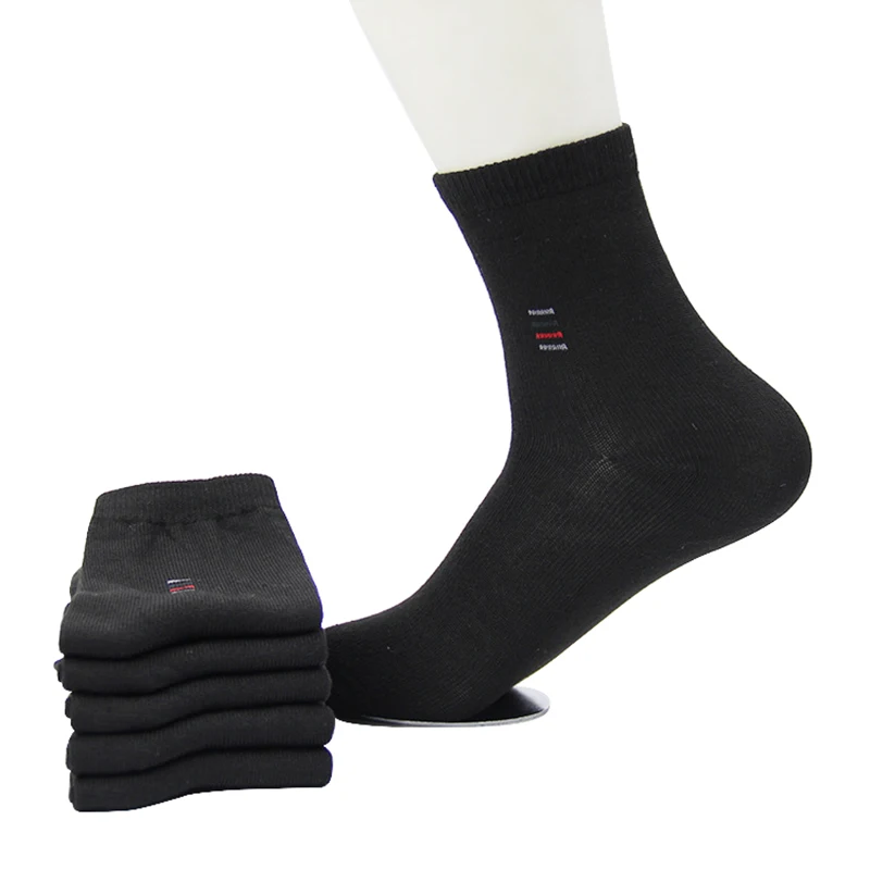 Носки мужские классические хлопковые дышащие 5 пар=10 шт.|socks men high|brand socksmen brand socks |