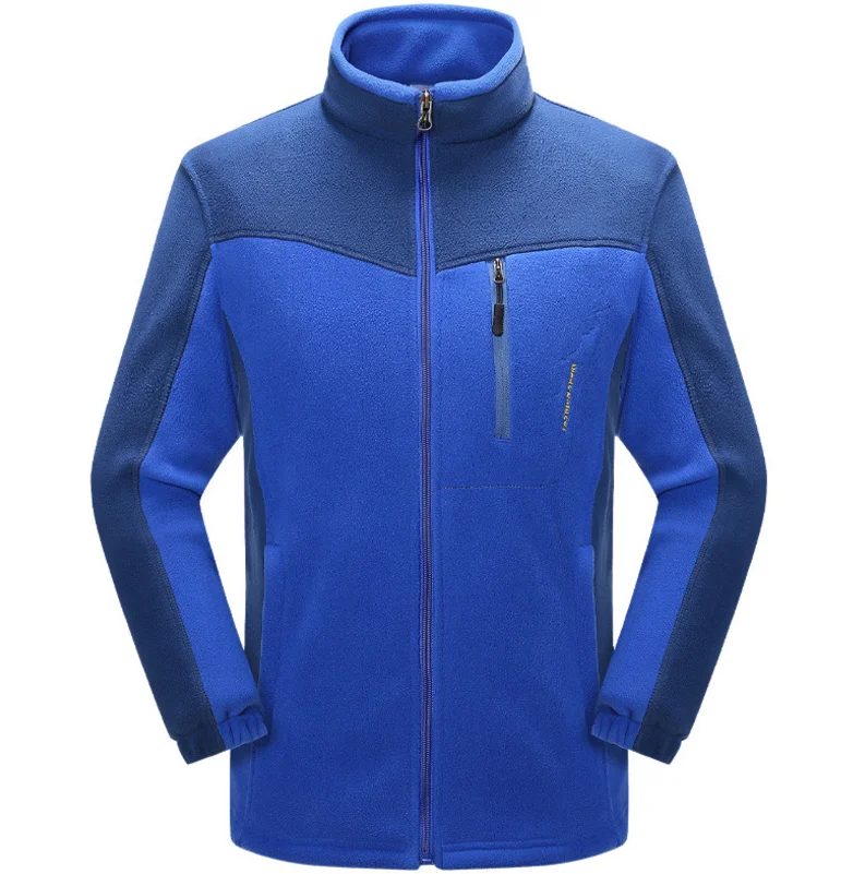 Хит, уличная спортивная флисовая куртка для мужчин и женщин, пэтчворк, Толстая теплая верхняя одежда, осенняя одежда для альпинизма, походная куртка - Цвет: man  02
