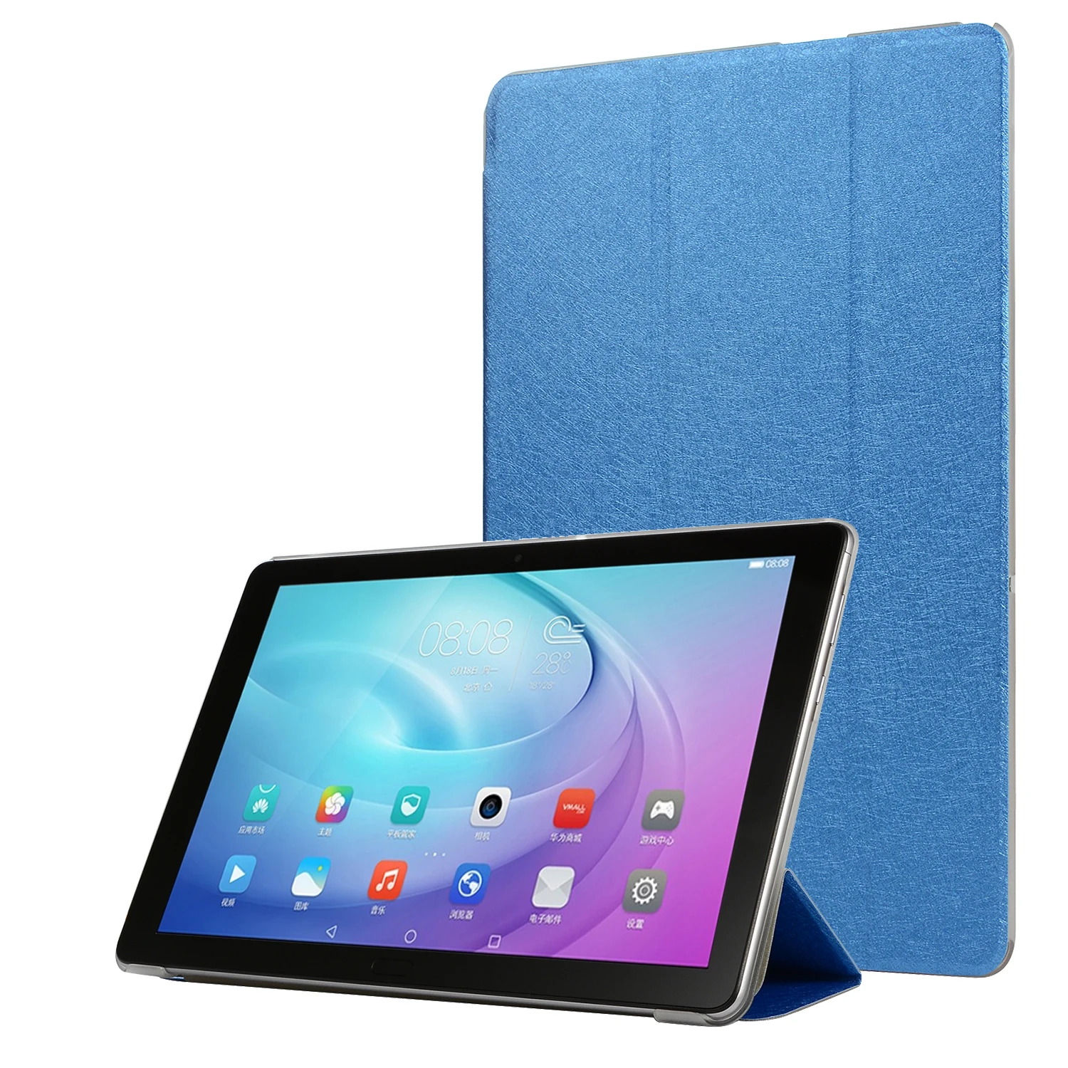 Тонкий чехол книжка из искусственной кожи с подставкой для Samsung Galaxy Tab A 10 1 2019 T510