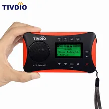 TIVDIO V-116 Portable Radio FM MW SW World Receiver USB/SD Card With MP3 Player/Sleep Timer Alarm Clock /E-book/Calendar TIVDIO V-116 Portable Radio FM MW SW World Receiver USB/SD Card With MP3 Player/Sleep Timer Alarm Clock /E-book/Calendar