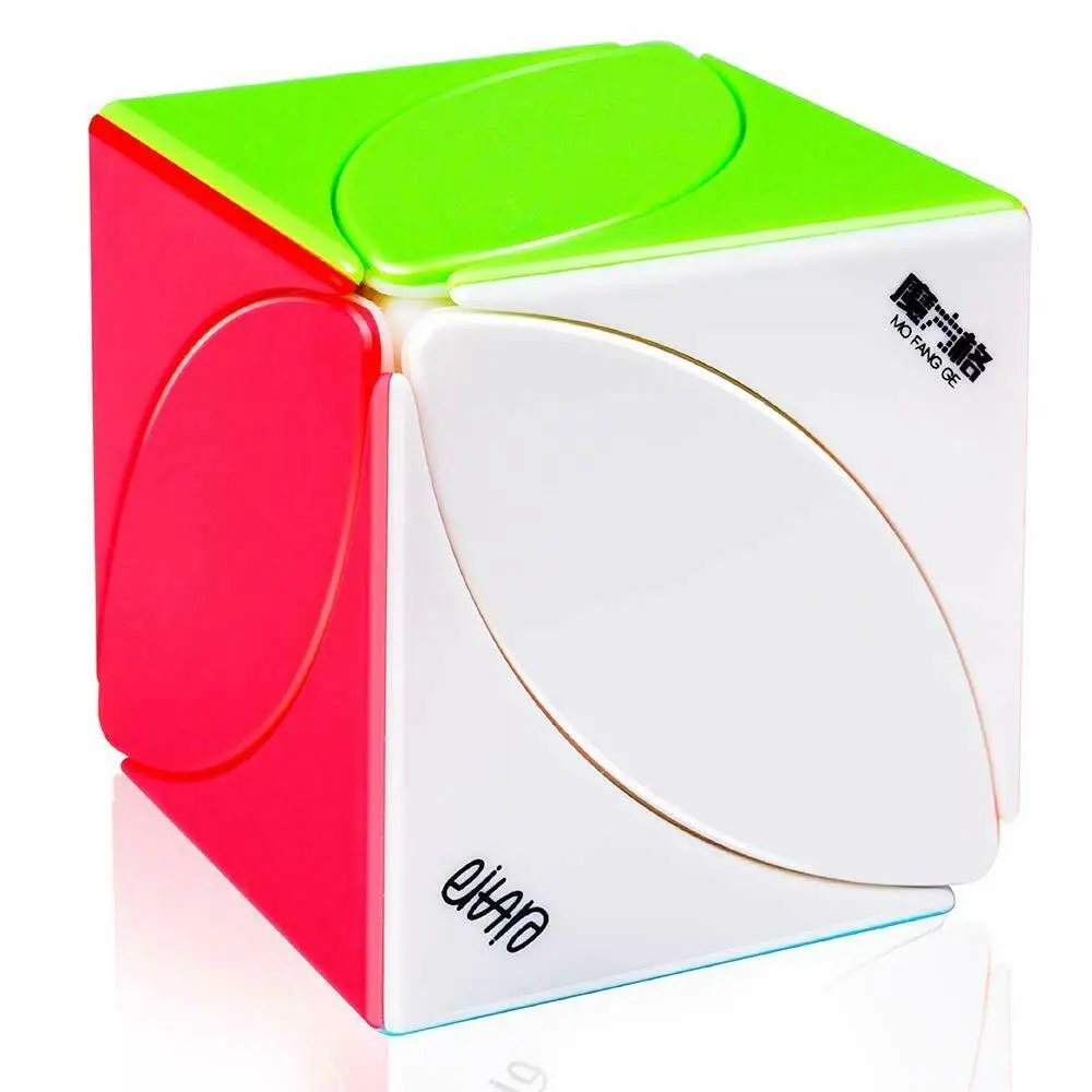 

Qiyi MoFangGe Maple Cube FengYe Stickerles Skewb Cube Puzzles Ivy Leaf Cube