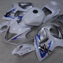 Для Suzuki GSXR1300 1997-2007 набор для всего тела GSXR 1300 2002 Abs обтекатель Gsx 1300R 05 06 белый голубой обтекатель