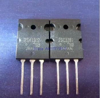 

10pcs/lot 5PCS 2SA1302 + 5PCS 2SC3281 TO-3P A1302 C3281 TO3P New original In Stock