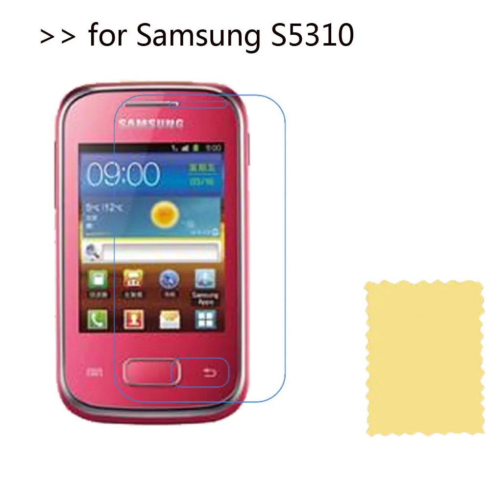 Cunzhi 5 шт. ультратонкая прозрачная защитная пленка для ЖК экрана Samsung S5310 Galaxy Pocket