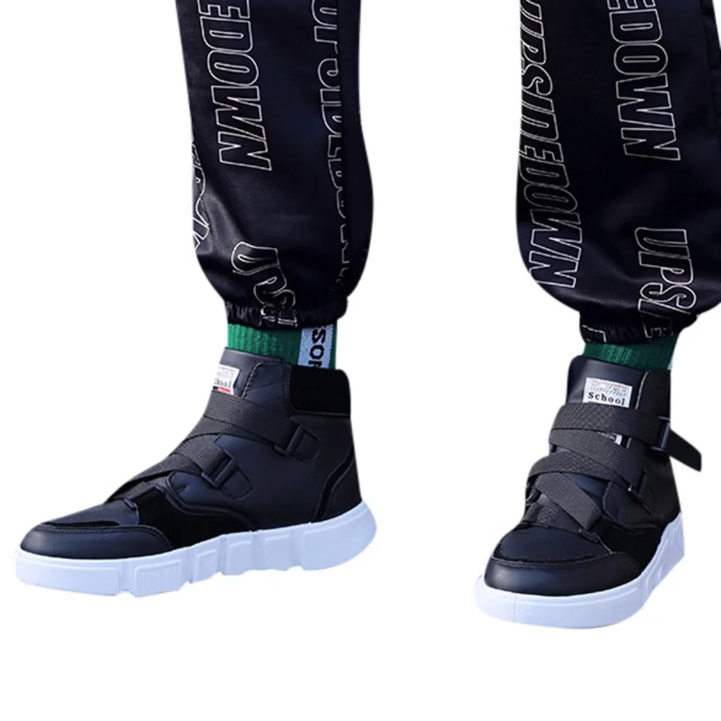 Мужская трендовая спортивная обувь CHAMSGEND, универсальная удобная обувь в стиле хип-хоп, Повседневная легкая обувь для бега