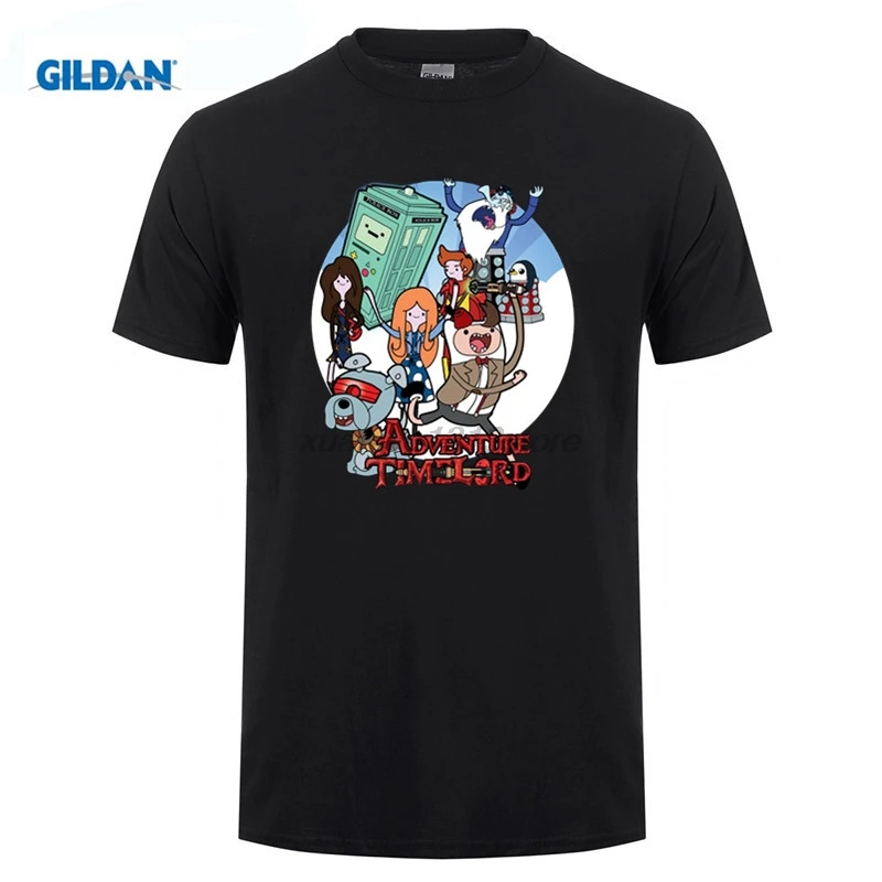 Murah Waktu Petualangan Jack Hitam Kartun Cosplay Kostum Musim Panas Pendek Lengan T Shirt untuk Pria Katun Plus Ukuran