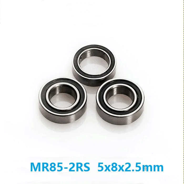 500 шт./лот MR85-2RS MR85RS MR85 RS 2RS 5x8x2 5 мм Тонкий Миниатюрный Мини Глубокий шаровой