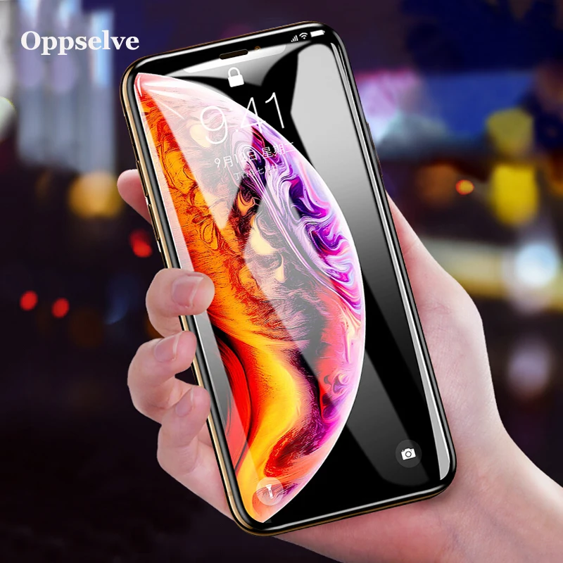 Защитная пленка для экрана из закаленного стекла iPhone X 11 Pro PET Edge 3D полное покрытие