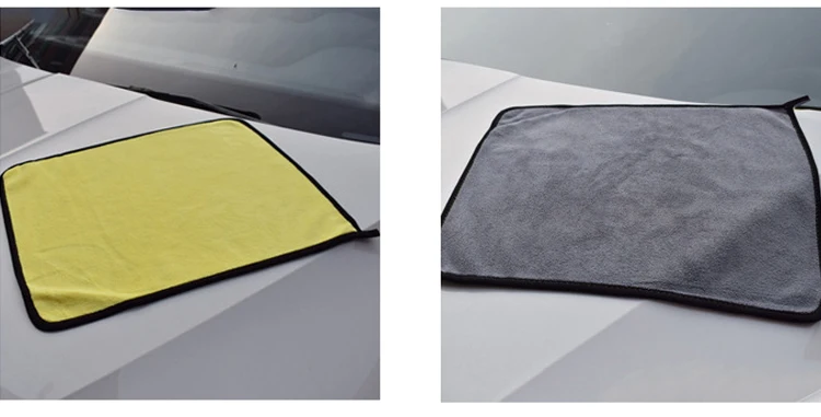 Car Polishing Washing Towels Plush Microfiber Car Cleaning Towel Car Towel Auto Cleaning Cloth Car Detailing Wash Drying Towel (1)