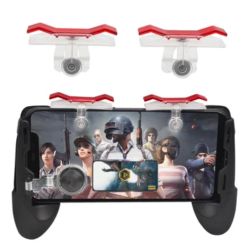 

Trigger Fire Button For PUBG Game Mini Controller Joystick Portable Extended Handle Gamepad L1 R1 for iPhone Android Smartphones