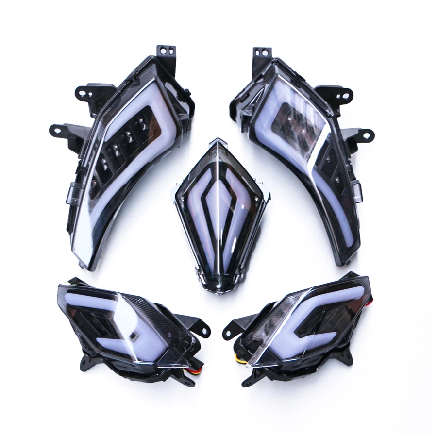

Motorcycle Rear Tail Lamp Brake Light LED Turn Signal Fit For Tmax 530 2012-2013-2014 T-Max530