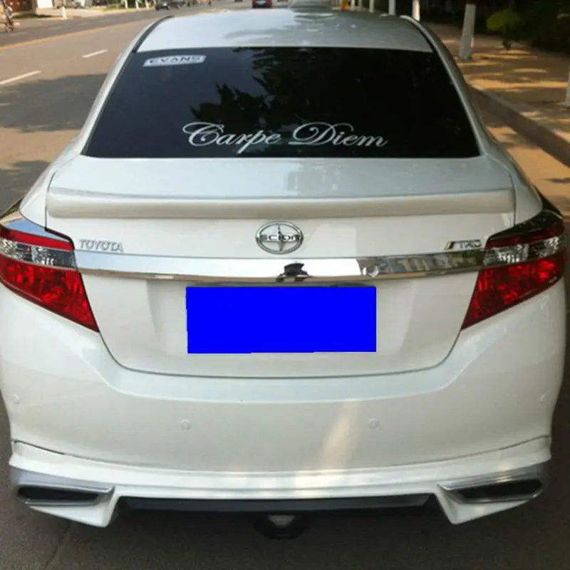 Используется для toyota yaris/vios спойлер 2014-2018 высокого качества ABS Материал
