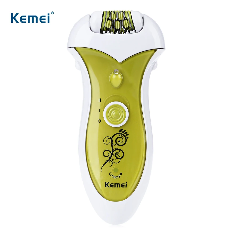Kemei 2 in 1 Epilator Lady Electric Shaver Multifunction Armpit Hair