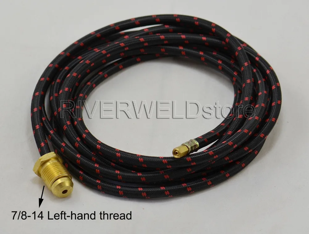 Шланг с кабелем питания 12 футов/3 8 метра для сварочной горелки SR WP 20 TIG|power hose|tig torch