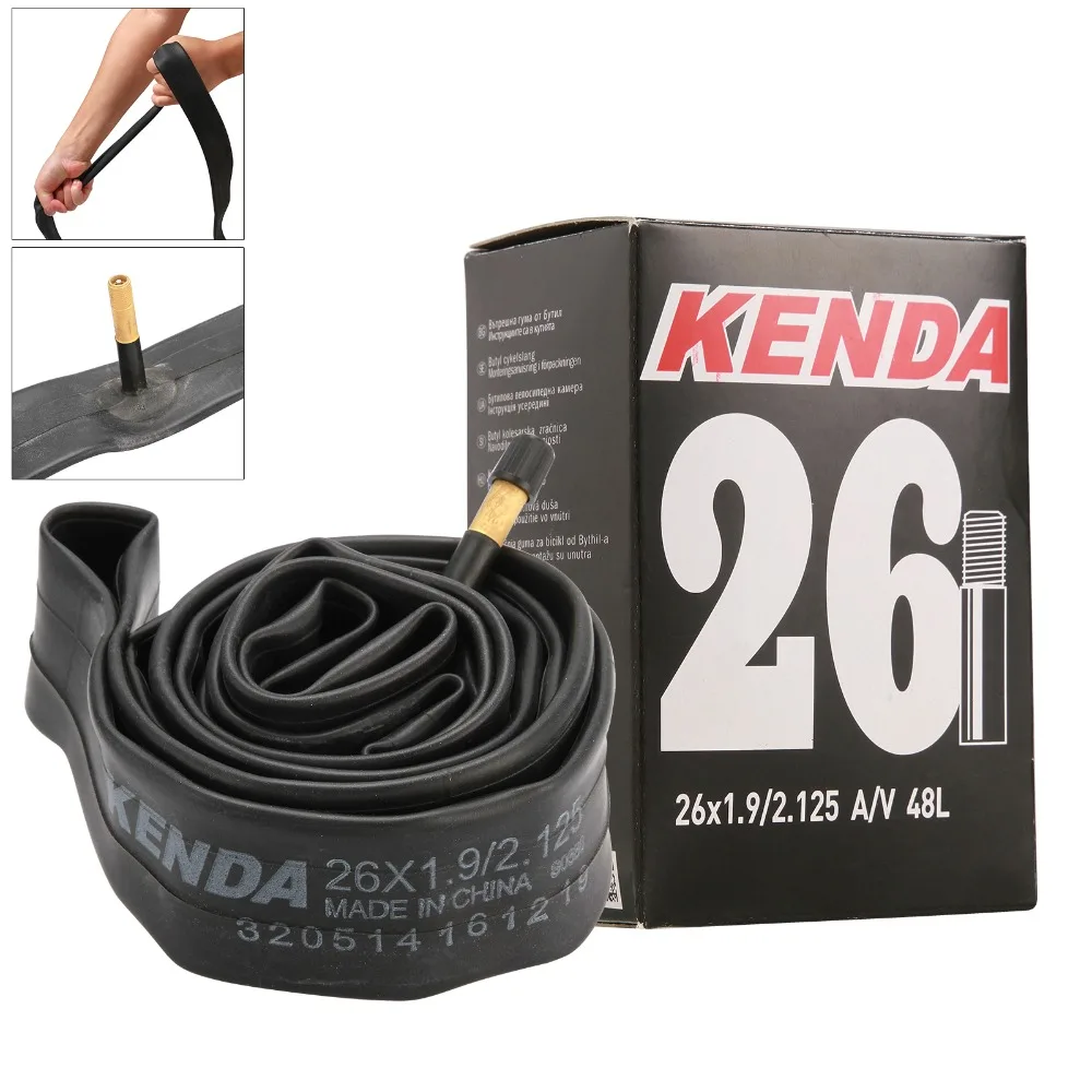 Buy KENDA Schrader Valve MTB Mountain Bike Inner Tube For 26*1.9 2.125 AV 48L