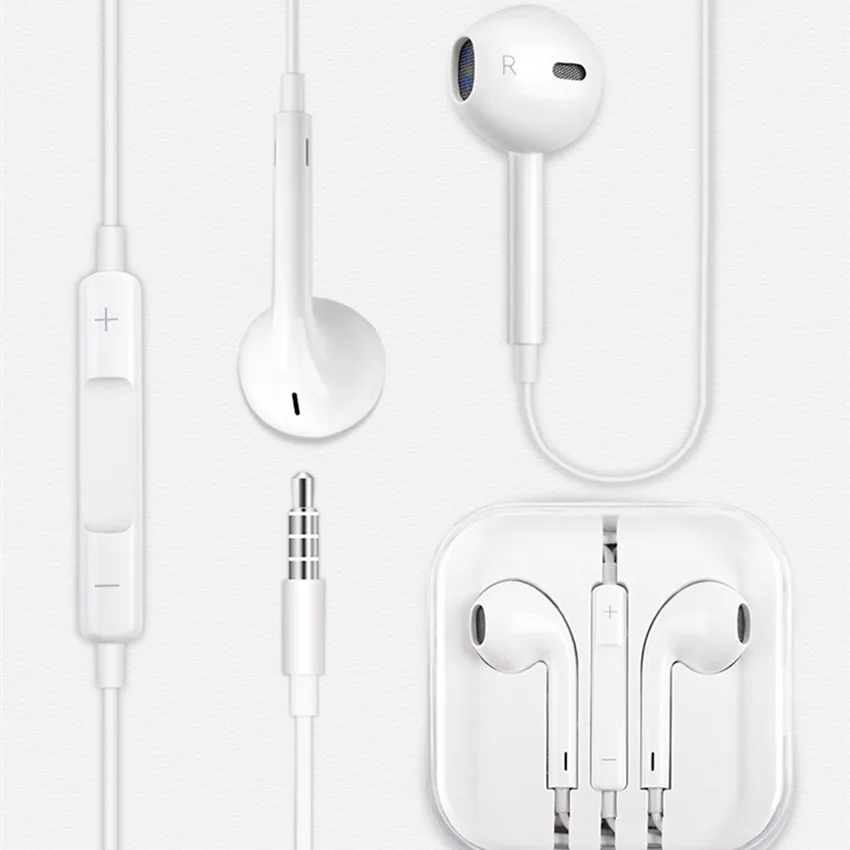 

Wired Earphone Volume Control For Huawei P30 Pro Stereo Type C Earbuds For iPhone7 8plus With Mic Music earphones
