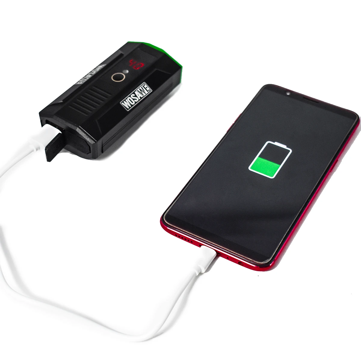 WOSAWE велосипед светильник USB двойной головной светодиодный Перезаряжаемые