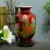 New Chinese Style Jingdezhen China Red crystal glaze flowers bloom vase modern home decoration handicraft living room decoration 8