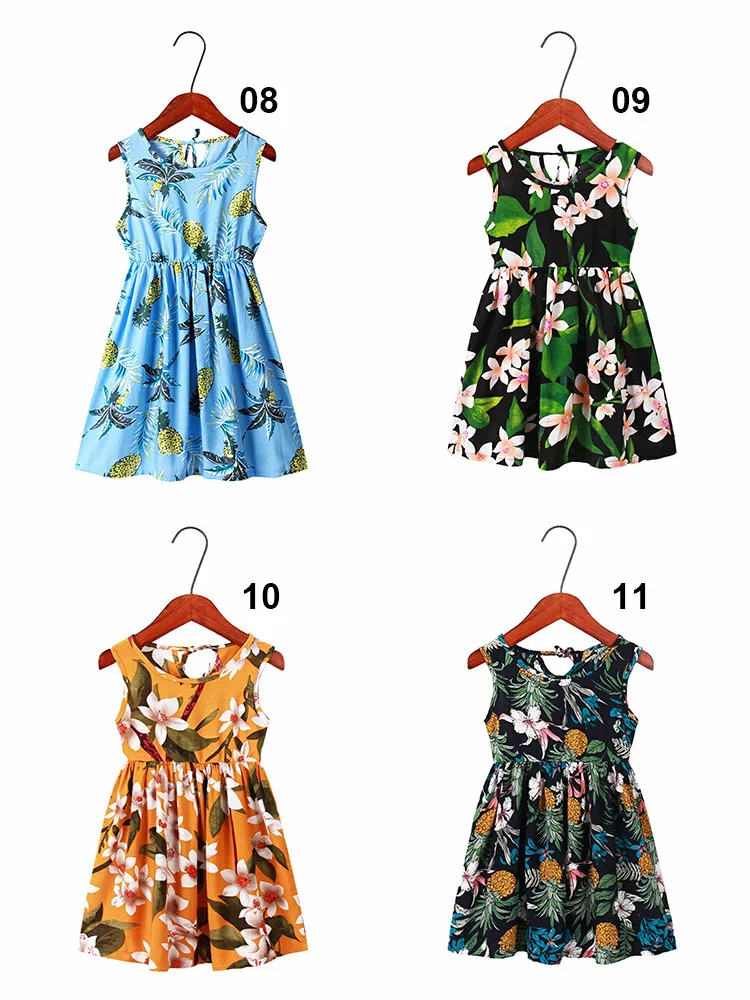 PPXX летнее платье с цветочным рисунком для маленьких девочек и женщин одинаковые платья для семьи для мамы и дочки пляжный сарафан семейная одежда для детей